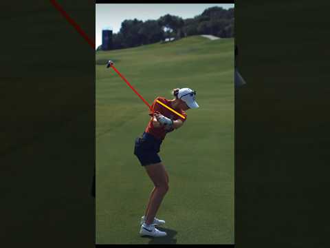 右肩が残ってインサイド軌道！トッププロのダウンスイング#ゴルフ #golf #ゴルフスイング#golfswing