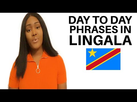 LEARN LINGALA - DAY TO DAY PHRASES ABOUT YOURSELF