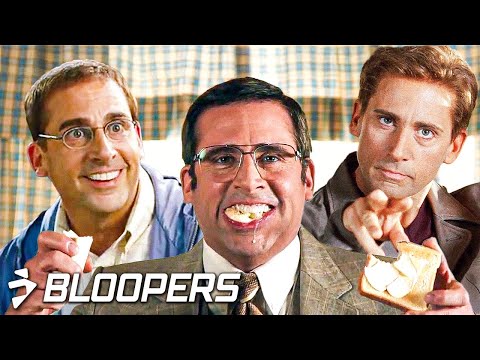 STEVE CARELL | Hilarious and Epic Bloopers, Gags and Outtakes Compilation