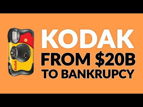 Kodak: $20B leader turned bankrupt