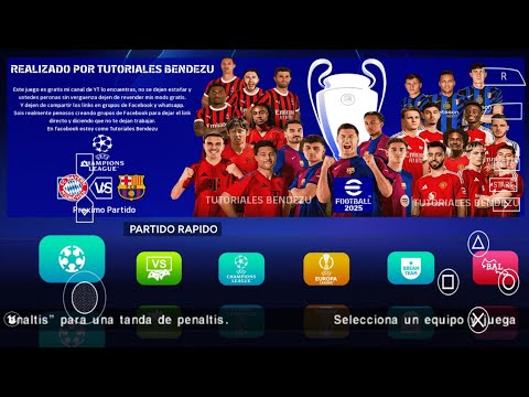 EFOOTBALL PES 2025 PPSSPP ORIGINAL PS5 On Android& ISO BEST Graphics Offline