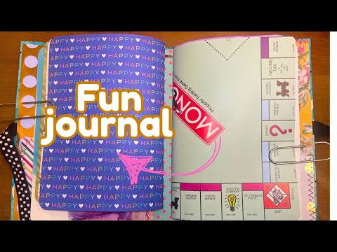 Junk JOURNAL Flip Through | Journal Inspiration and Ideas | CREATIVE JOURNALING