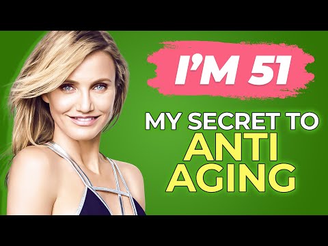 Cameron Diaz (51) Reveals Her 7 Secrets To Reverse Aging