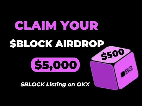 How To Claim Your Block Games Airdrop || How To Get $Block Wallet Address #blockairdrop #blockgames