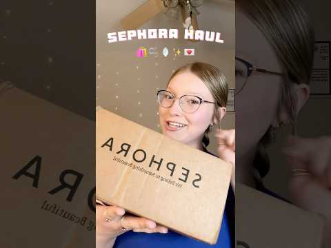 SEPHORA HAUL UNBOXING