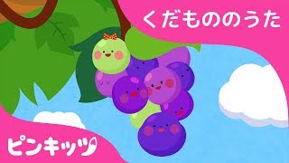 ぶどうのきょうだい | くだもののうた | こどものうた | ピンキッツ童謡