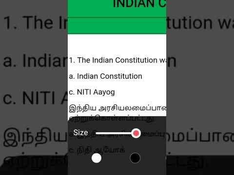 6 to 10 tnpsc polity indian constitution important questions #shorts #tnpsc