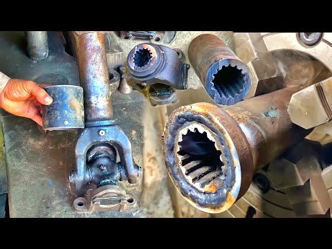 Repairing Broken Truck Drive shaft|Amazing Work|