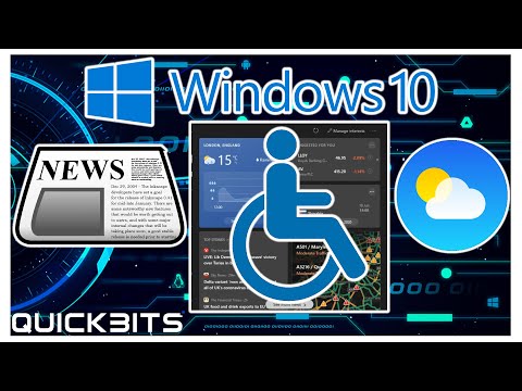 How To | Enable or Disable | News and Interests | Windows 10 Taskbar