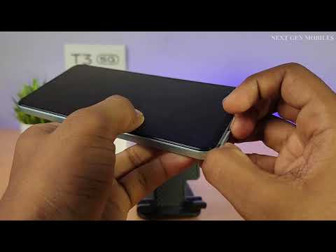 How to INSERT SIM Card on VIVO T3