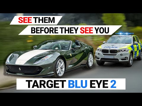 Detect Emergency Vehicles with Target Blu Eye 2 on Ferrari 812 GTS