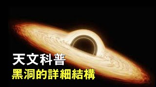 天文科普：黑洞的詳細結構以及黑洞的吸積盤特徵