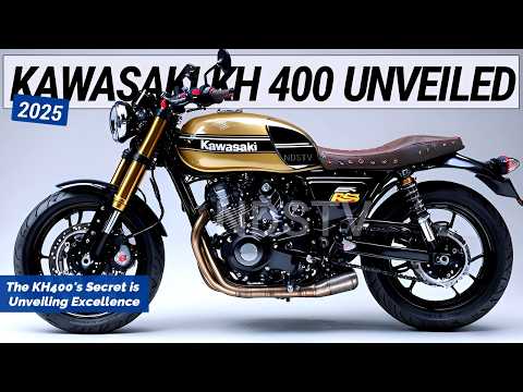 LEGEND IS BACK! 2025 Kawasaki KH400: The KH400's Secret is Unveiling Excellence