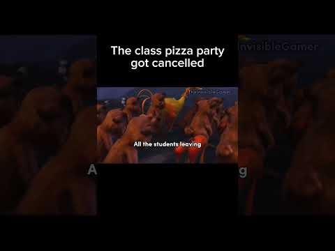 The pizza party got cancelled #shorts #memes #viral #school #sad