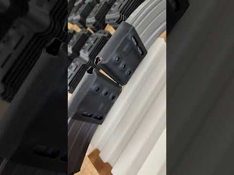 KYDEX AR Universal Carriers being folded in production