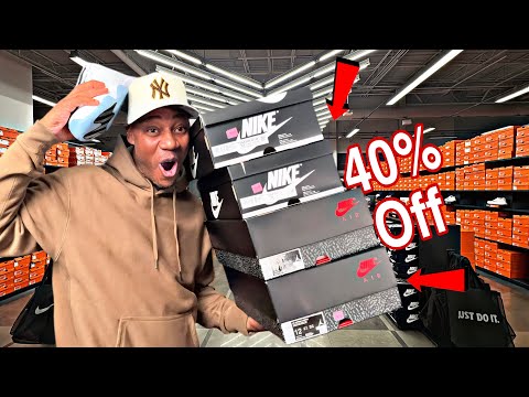 I Couldn't Believe These Prices! (INSANE Nike Outlet FIND) 🤯👟