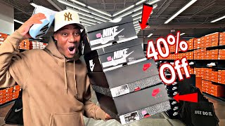 I Couldn't Believe These Prices! (INSANE Nike Outlet FIND) 🤯👟