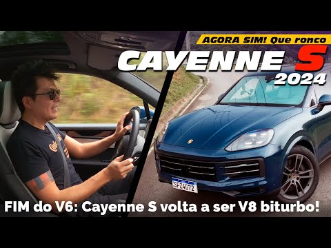 Avaliação Porsche CAYENNE S 2024: fim do V6, chega o V8 biturbo – que mudança!