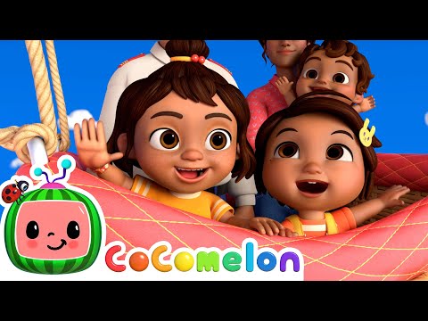 Let's Fly Fly Away | Nina Time | CoComelon Kids Songs & Nursery Rhymes