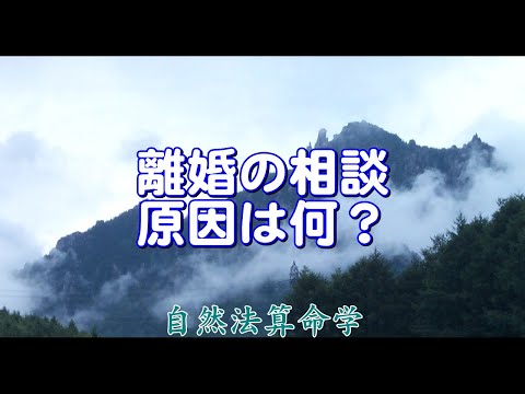 質疑応答集-22.1-離婚の相談（原因は何？）