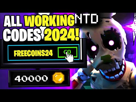 *NEW* ALL WORKING CODES FOR FIVE NIGHTS TD IN 2024! ROBLOX FIVE NIGHTS TD CODES