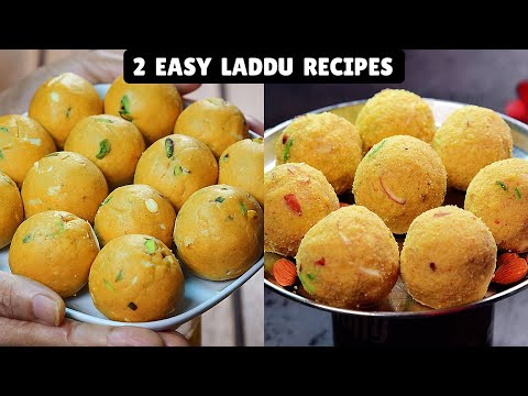 2 Laddu Recipes | Quick and Simple Laddu | २ आसान लड्डू बनाने की विधी | Ladoo | Papa Mummy Kitchen