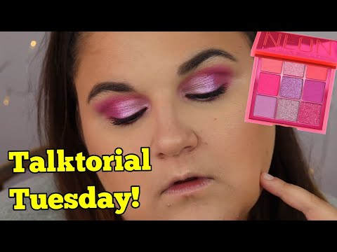 TALKtorial Tuesday! Huda Beauty Neon Palette!