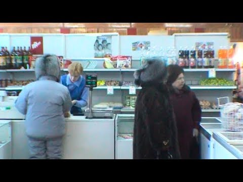 A supermarket in the Siberian population of Khatanga - Geographic North Pole 2002 expedition