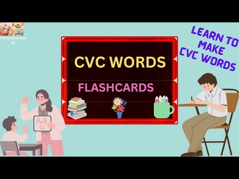 High Frequency Words Kindergarten / CVC Words Blending / Sight Words/ English Fluency