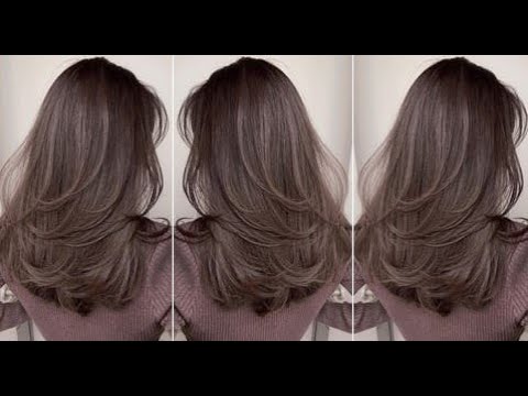 How to cut a Medium Length Layered Haircut for Women & Simple Tips for Cutting Layered Hair