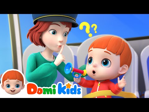 Bus Safety Song | Safety Education | Sing Along Domi Kids | Best Kids Songs and Nursery Rhymes