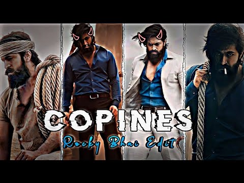 Copines Ft. Rocky Bhai Edit 🔥| Yash Edit Status 🤎| Rocky Bhai Attitude Status 👿| #shorts #status