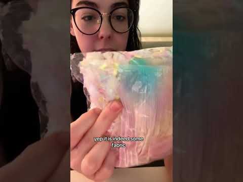 Aliexpress fabric and doll shoes unboxing