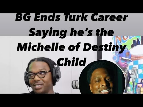 BG says Turk is the Michelle out of Destiny child you want be missed. #Turk #BG #Hotboys #lilwayne