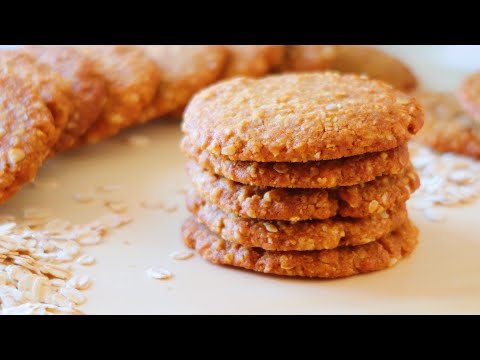 Anzac biscuits 澳新军团饼干，澳洲人都爱