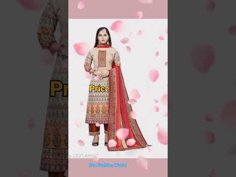 Latest Kurta, Dupatta and Bottom Wear Set Design || #shorts