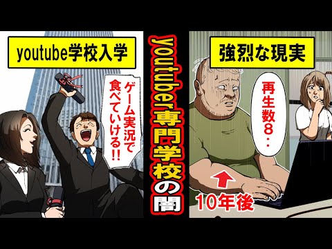 【実話】一度冷静になろう。Youtuber専門学校の闇‥続々誕生する学校‥高額な授業料‥量産される底辺youtuber‥