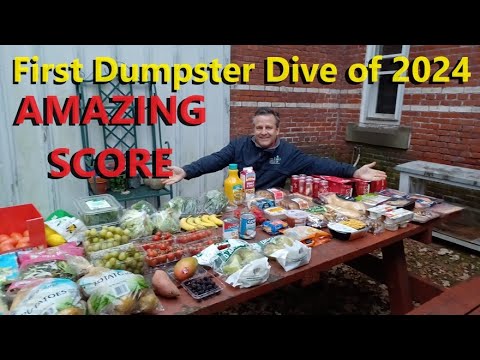 Starting 2024 Off With A Major Dumpster Score ~ First Dumpster Dive of the New Year!