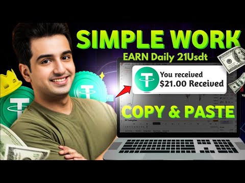 COPY & PASTE $21.00 🤑 To Your Wallet | Automatic withdrawal | Make Money Online || 2024