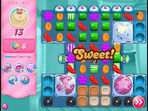 Candy Crush Saga Level 18194 - NO BOOSTERS | SKILLGAMING ✔️