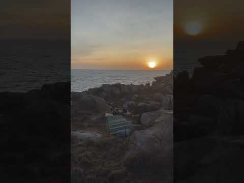 Bình minh trên biển đảo #camping #campinglife #sunset #asmr