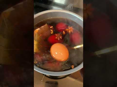 Making Tea Eggs Like Taiwan 7-Eleven