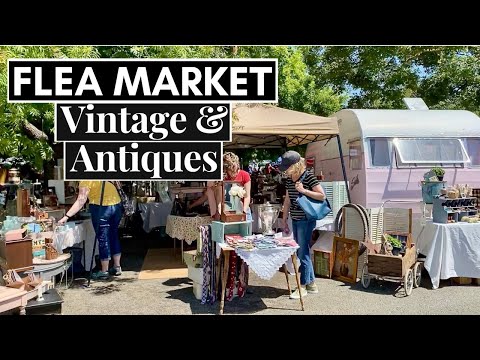 Vintage Antique FLEA MARKET | From Furniture to Collectables | June 2023 youtube