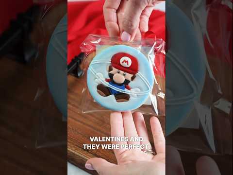 Mini Mario Cookie Valentines 💌