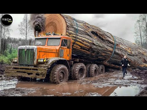 Extreme Dangerous Monster Truck Driving Skills | Oversize Load Heavy Equipment Working #8