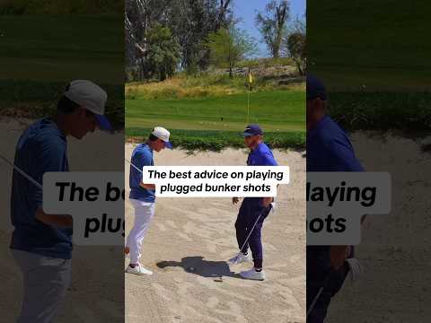 The best advice on playing plugged bunker shots