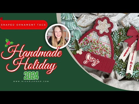 Handmade Holiday 2024 | DIY Christmas Ornament Shaker Gift Tags