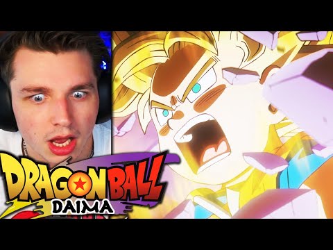 OFFICIAL "DRAGON BALL DAIMA" TRAILER REACTION!! (its peak)