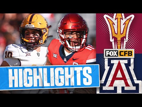 No. 16 Arizona State Sun Devils vs. Arizona Wildcats Highlights | FOX College Football