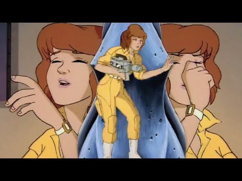 April O'Neil Keeps Sneezing While Hiding